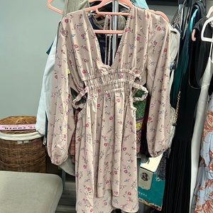 NWT French Grey Dress Medium